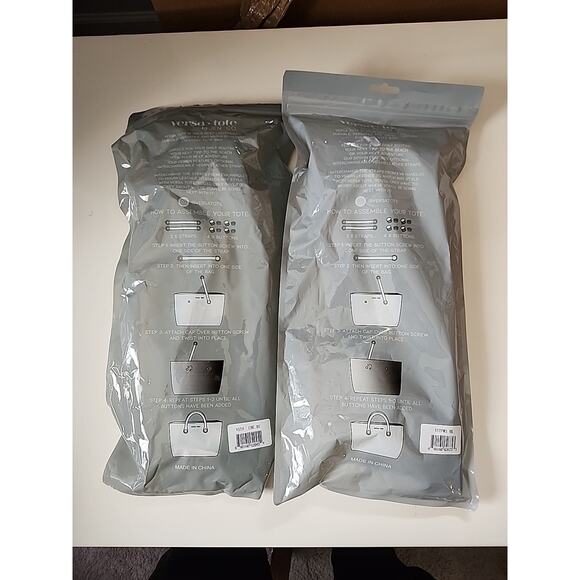 New In Package Set Of Two Versa Tote Interchangable Handles - Picture 2 of 5